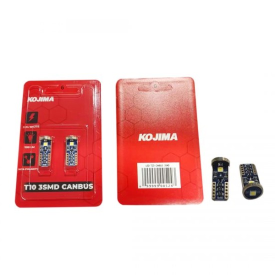 FOCO T10 CON CAMBUS LED (PAR) 12SMD