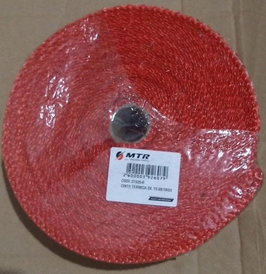 CINTA TERMICA DE ESCAPE ROJO