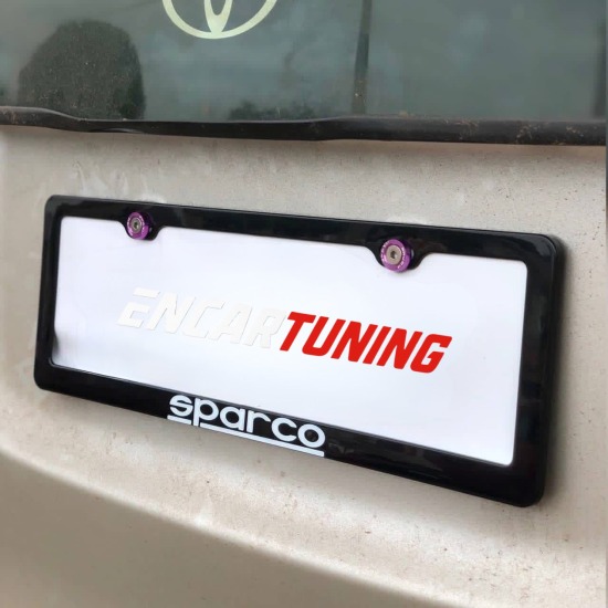 PORTA CHAPA MERCOSUR UNIDAD SPARCO