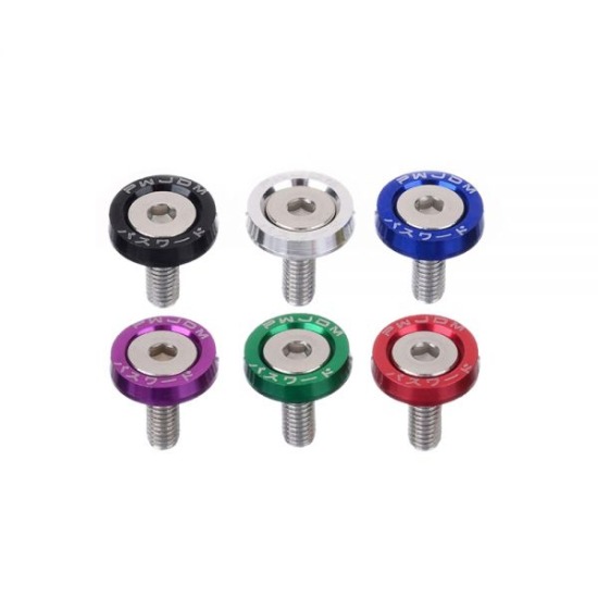 TORNILLO CHAPA RACING ROJO