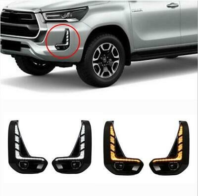 APLIQUE BUSCA HUELLAS CON LED HILUX REVO