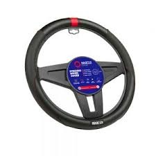 CUBRE VOLANTE SPARCO DETALLE ROJO SPS111RD