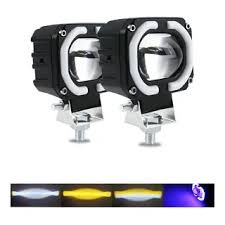 SPOT CUADRADO CON LUZ CHICA AL BORDE (PAR)