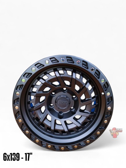 LLANTA BLACK RHINO 6X139 ARO 17  (COD H4736)