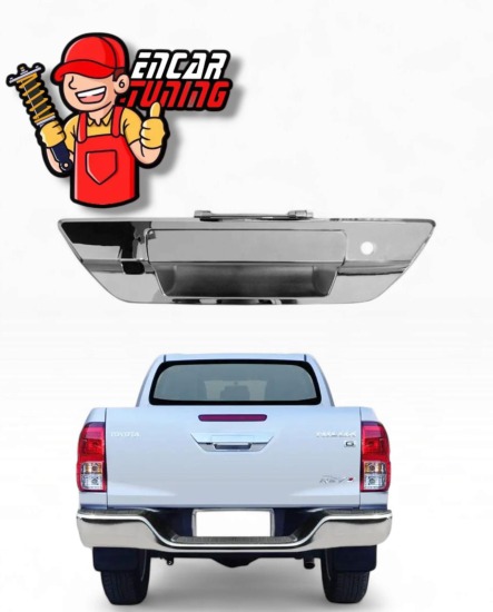 MANIJA TAPA TRASERA HILUX REVO CON LLAVE Y CAMARA