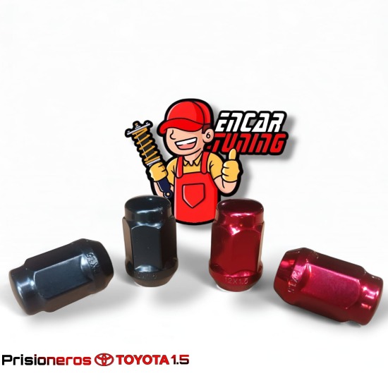 PRISIONERO 1.5 TOYOTA EN ROJO Y NEGRO