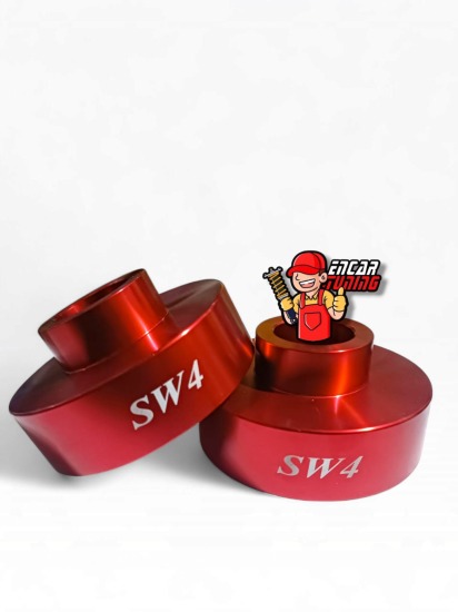 CALCE TRASERO FORTUNER SW4 EN ROJO