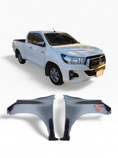 GUARDABARRO DELANTEROS METAL HILUX REVO 16+  / UNIDAD