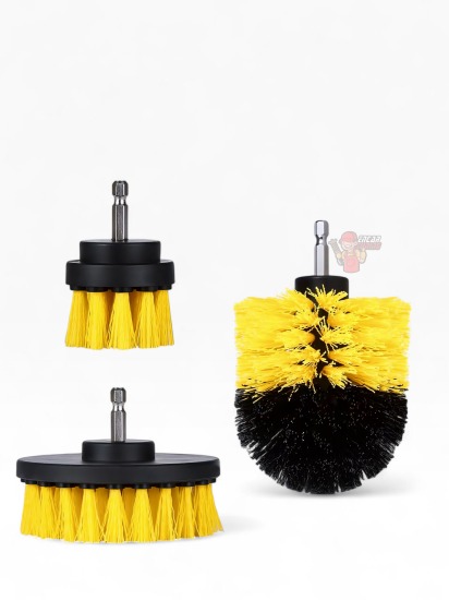 KIT CEPILLO TALADRO AMARILLO IMPOR KCT1