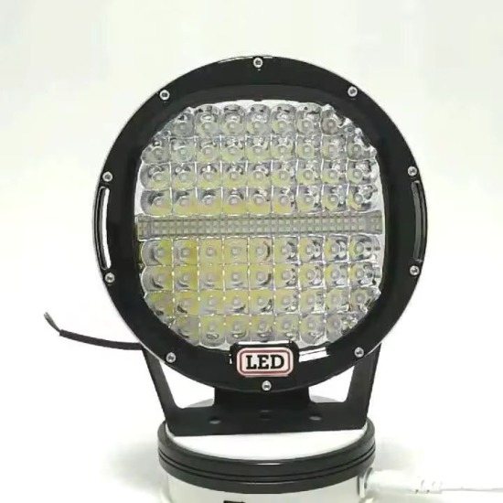 REFLECTOR REDONDO CAMIONETA NEGRO 7 PAR